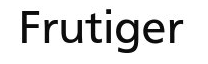 Frutiger Font